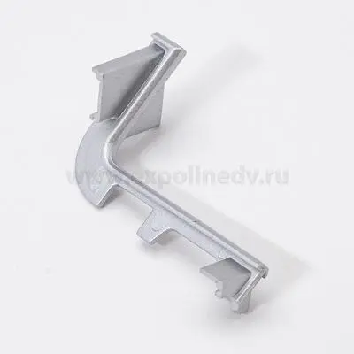 GOLA Modus Серебро угол внутренний для l-образного профиля, серебряный пластик