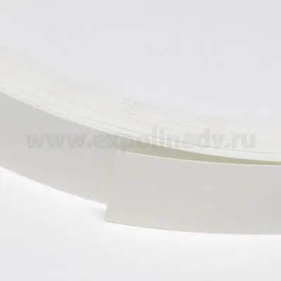 Кромка ПВХ / ABS кромка, белый гладкий 1010f 2, 35мм