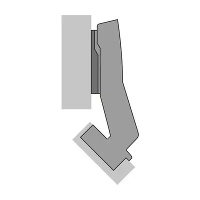 Петли мебельные Hettich (Германия) петля hettich sensys 45°, с доводчиком