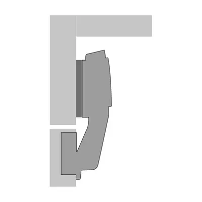 Петли мебельные Hettich (Германия) петля hettich sensys вкладная 180°, с доводчиком