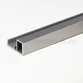 Профиль для стекла профиль-ручка mf 31, 5800мм, инокс