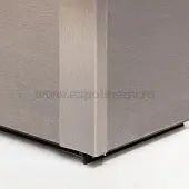 Цоколь кухонный титан заглушка для цоколя 100 мм угол 90° (19070651005)