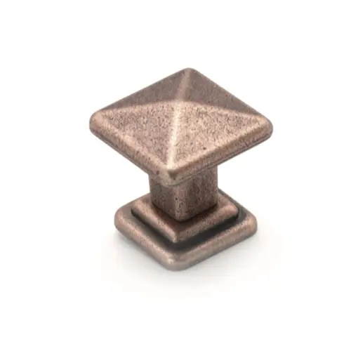 Ручки мебельные Metakor ручка мебельная tower square, матовая состаренная медь
