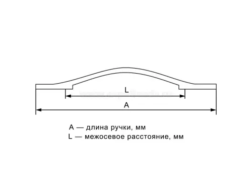 Ручки ручка мебельная 120, 160-192мм, хром