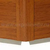 Цоколь кухонный орех французский заглушка для цоколя 100 мм (угол 135° (18802561006))