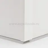 Цоколь кухонный белый матовый заглушка для цоколя 100 мм (угол 90° (18802261065))