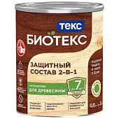 Антисептики, огнебиозащита антисептик биотекс классик универсал, махагон, 2,7л