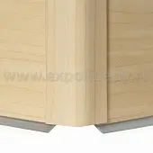 Цоколь кухонный клён заглушка для цоколя 100 мм (угол 90° (18802261020))