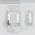 Ящики DTC комплект ящика dtc dragon box, с доводчиком, nl-450*84,5 мм (2 рейлинга), белый