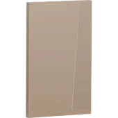Коллекция Acrylux капучино, мебельный фасад acrylux