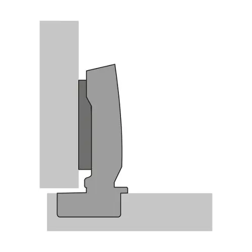 Петли мебельные Hettich (Германия) петля hettich sensys накладная 110°, черный обсидиан, с доводчиком