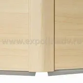 Цоколь кухонный клён заглушка для цоколя 100 мм (угол 135° (18802561020))