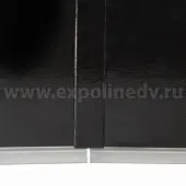 Цоколь кухонный чёрный глянец заглушка для цоколя 100 мм (соединительный элемент (18802861001))